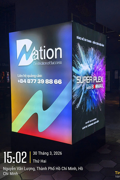 màn hình led trung tâm thương mại